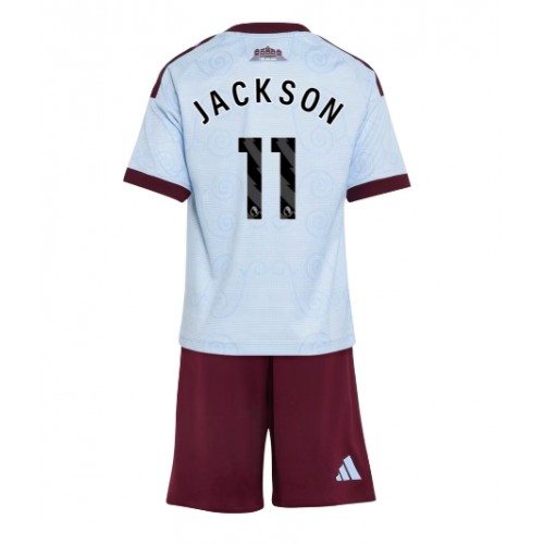 Aston Villa Nicolas Jackson #11 Kolmas Peliasu Lasten 2026-27 Lyhythihainen (+ Lyhyet housut)